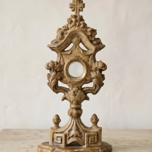 A charming 18th century German reliquary monstrance