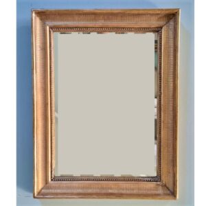 GILT FRAMED FRENCH MIRROR